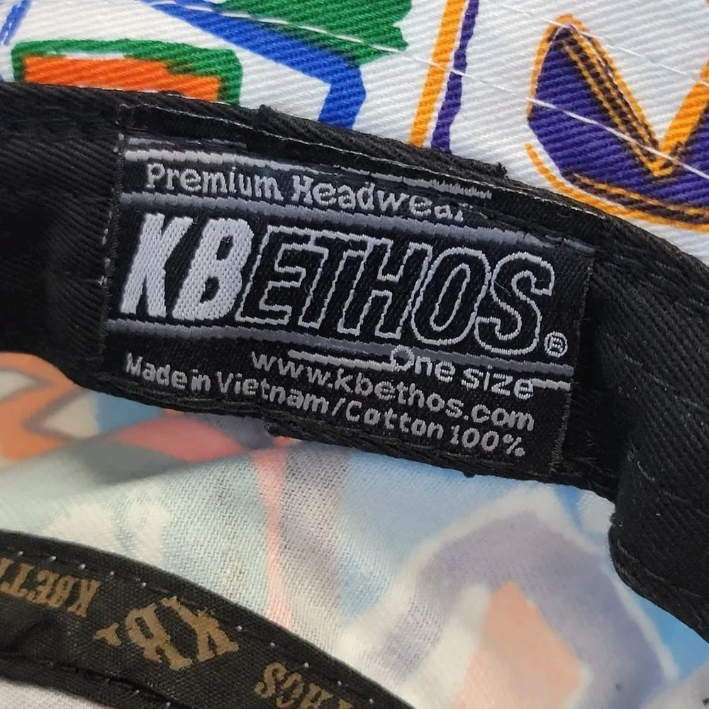 KBEthos Art Deco Abstract Streetwear Multicolor Bucket Hat One Size